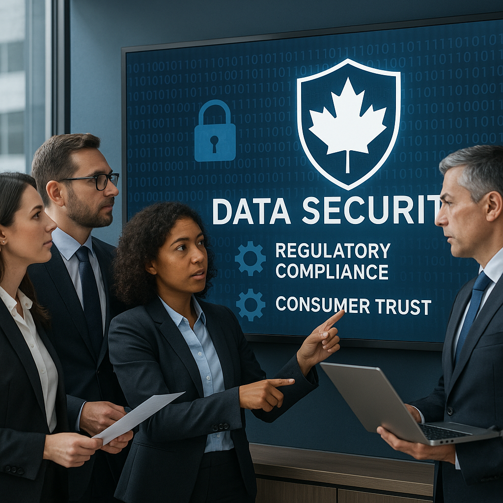 A professional business team analyzing digital dat